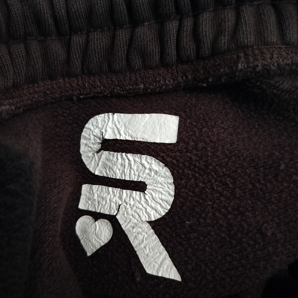 Sheila Rashid Sweatpants Heavy Fleece Drawstring Rib Knit Cuff - Picture 10 of 10